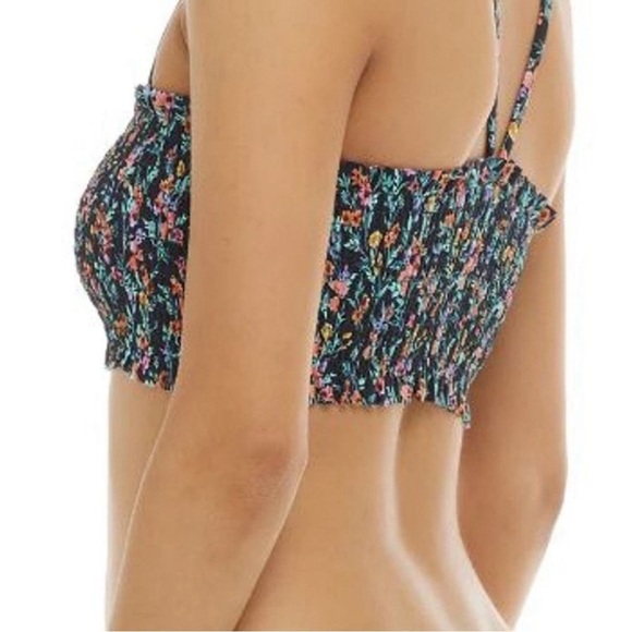 NWT Body Glove bikini, lined elastic bandeau, fixed string brasilia bottom, sz M - Picture 3 of 10